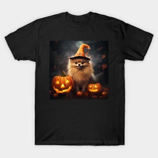 Pomeranian Halloween T-Shirt